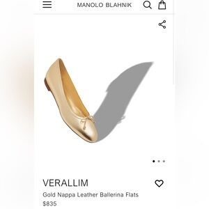 Manolo Blahnik Flats